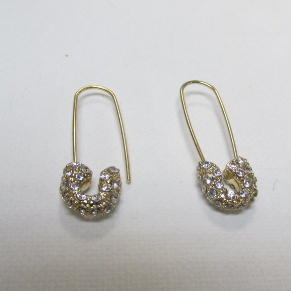 Safety Pin Threader Fashion Earrings - Picture 3 of 4